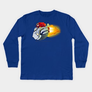 Sonic’s Dr Robotnik Kids Long Sleeve T-Shirt